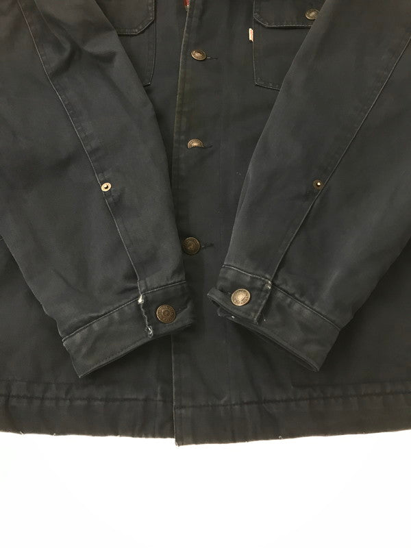【中古品】【メンズ】 LEVI'S リーバイス 90's BLANKET LINER WORK JACKET NAVY ポルトガル製 95年製 ブランケット ライナー ワーク ジャケット アウター 146-260822-rt-12-tagh サイズ：L カラー：ネイビー 万代Net店