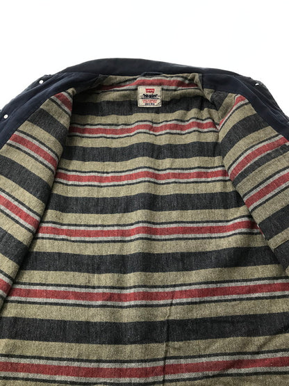 【中古品】【メンズ】 LEVI'S リーバイス 90's BLANKET LINER WORK JACKET NAVY ポルトガル製 95年製 ブランケット ライナー ワーク ジャケット アウター 146-260822-rt-12-tagh サイズ：L カラー：ネイビー 万代Net店
