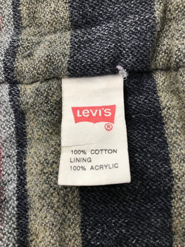 【中古品】【メンズ】 LEVI'S リーバイス 90's BLANKET LINER WORK JACKET NAVY ポルトガル製 95年製 ブランケット ライナー ワーク ジャケット アウター 146-260822-rt-12-tagh サイズ：L カラー：ネイビー 万代Net店