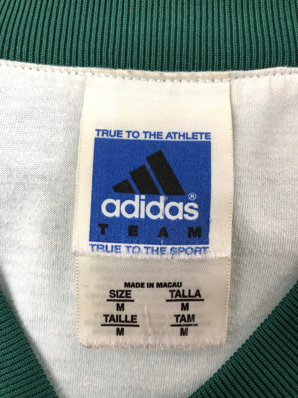【中古品】【メンズ】 ADIDAS TEAM アディダス チーム 90's NYLON PULLOVER 90年代 ナイロン プルオーバー 146-260516-rt-29-tagh サイズ：M カラー：グリーン 万代Net店