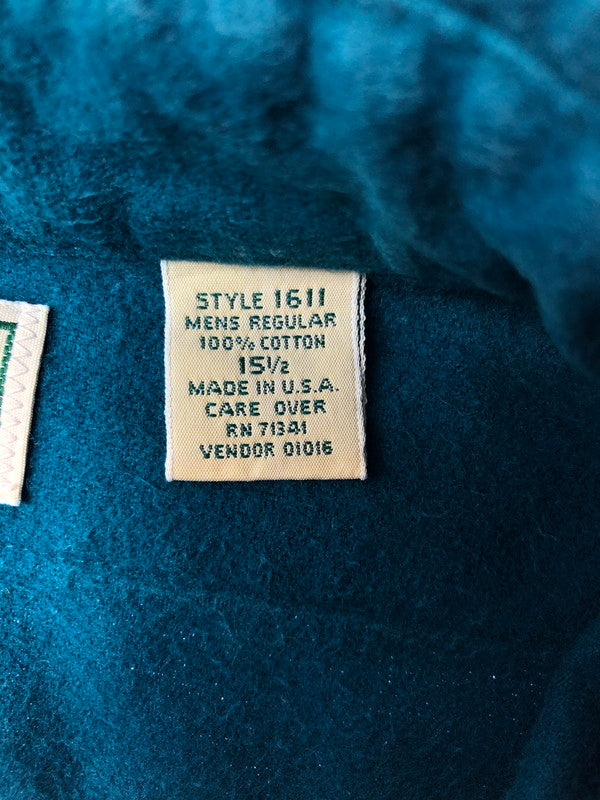 【中古品】【メンズ】 L.L.BEAN エルエルビーン CHAMOIS CLOTH SHIRT シャモア クロス シャツ 長袖シャツ トップス 146-260516-rt-19-tagh サイズ：15.5 カラー：グリーン 万代Net店