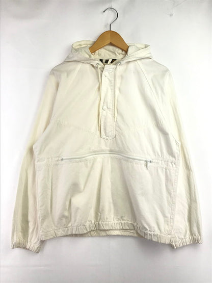 【現状渡し品】【メンズ】 EDDIE BAUER エディー・バウアー 70～80's ANORAK JACKET WHITE 70～80年代 アノラック ジャケット ライトアウター 黒タグ 146-260820-rt-35-tag カラー：ホワイト 万代Net店