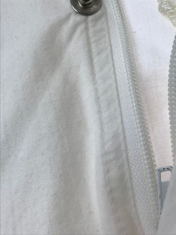 【現状渡し品】【メンズ】 EDDIE BAUER エディー・バウアー 70～80's ANORAK JACKET WHITE 70～80年代 アノラック ジャケット ライトアウター 黒タグ 146-260820-rt-35-tag カラー：ホワイト 万代Net店