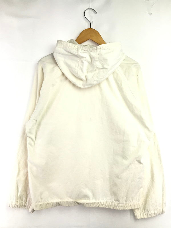 【現状渡し品】【メンズ】 EDDIE BAUER エディー・バウアー 70～80's ANORAK JACKET WHITE 70～80年代 アノラック ジャケット ライトアウター 黒タグ 146-260820-rt-35-tag カラー：ホワイト 万代Net店