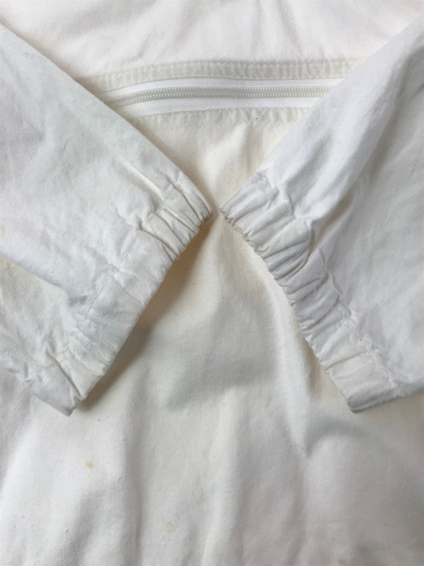 【現状渡し品】【メンズ】 EDDIE BAUER エディー・バウアー 70～80's ANORAK JACKET WHITE 70～80年代 アノラック ジャケット ライトアウター 黒タグ 146-260820-rt-35-tag カラー：ホワイト 万代Net店