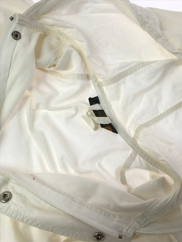 【現状渡し品】【メンズ】 EDDIE BAUER エディー・バウアー 70～80's ANORAK JACKET WHITE 70～80年代 アノラック ジャケット ライトアウター 黒タグ 146-260820-rt-35-tag カラー：ホワイト 万代Net店