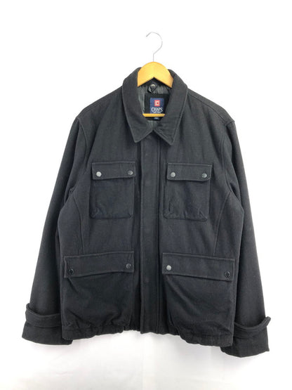 【中古品】【メンズ】 CHAPS チャップス WOOL FIELD JACKET ウール フィールド ジャケット アウター 146-260909-na-19-tagh サイズ：L カラー：ブラック 万代Net店