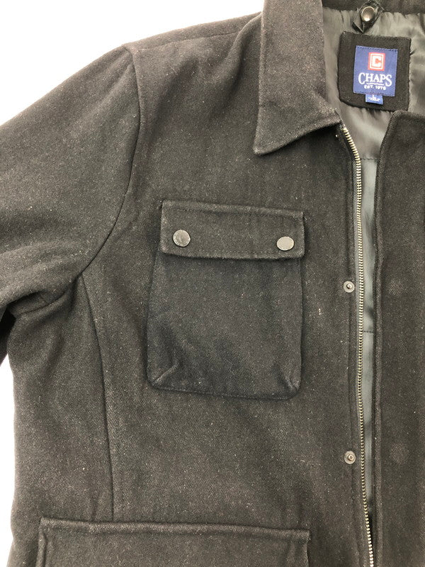 【中古品】【メンズ】 CHAPS チャップス WOOL FIELD JACKET ウール フィールド ジャケット アウター 146-260909-na-19-tagh サイズ：L カラー：ブラック 万代Net店