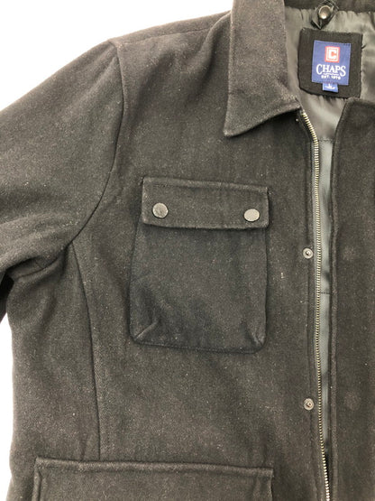 【中古品】【メンズ】 CHAPS チャップス WOOL FIELD JACKET ウール フィールド ジャケット アウター 146-260909-na-19-tagh サイズ：L カラー：ブラック 万代Net店