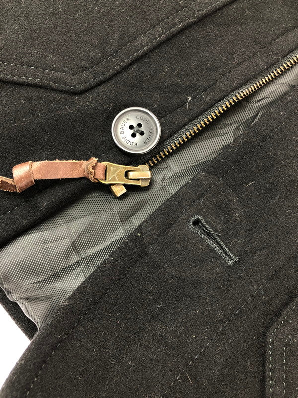 【中古品】【メンズ】 EDDIE BAUER エディー・バウアー WOOL FIELD JACKET BLACK ウール フィールド ジャケット アウター 146-260823-rt-24-tagh サイズ：L カラー：ブラック 万代Net店