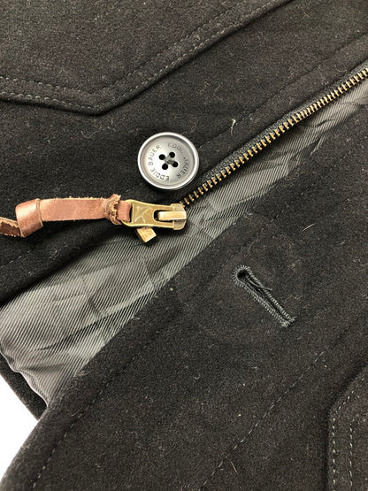 【中古品】【メンズ】 EDDIE BAUER エディー・バウアー WOOL FIELD JACKET BLACK ウール フィールド ジャケット アウター 146-260823-rt-24-tagh サイズ：L カラー：ブラック 万代Net店