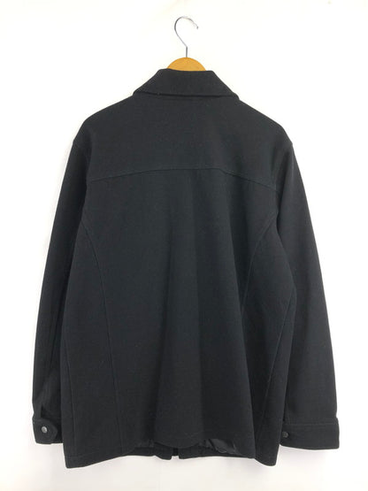 【中古品】【メンズ】 EDDIE BAUER エディー・バウアー WOOL FIELD JACKET BLACK ウール フィールド ジャケット アウター 146-260823-rt-24-tagh サイズ：L カラー：ブラック 万代Net店
