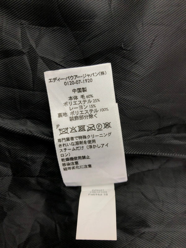 【中古品】【メンズ】 EDDIE BAUER エディー・バウアー WOOL FIELD JACKET BLACK ウール フィールド ジャケット アウター 146-260823-rt-24-tagh サイズ：L カラー：ブラック 万代Net店