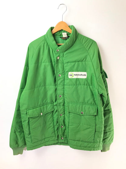 【現状渡し品】【メンズ】 SWINGSTER スウィングスター 80's DOWN JACKET GREEN 80年代 ダウンジャケット アウター ヴィンテージ 146-260822-rt-19-tagh サイズ：L カラー：グリーン 万代Net店
