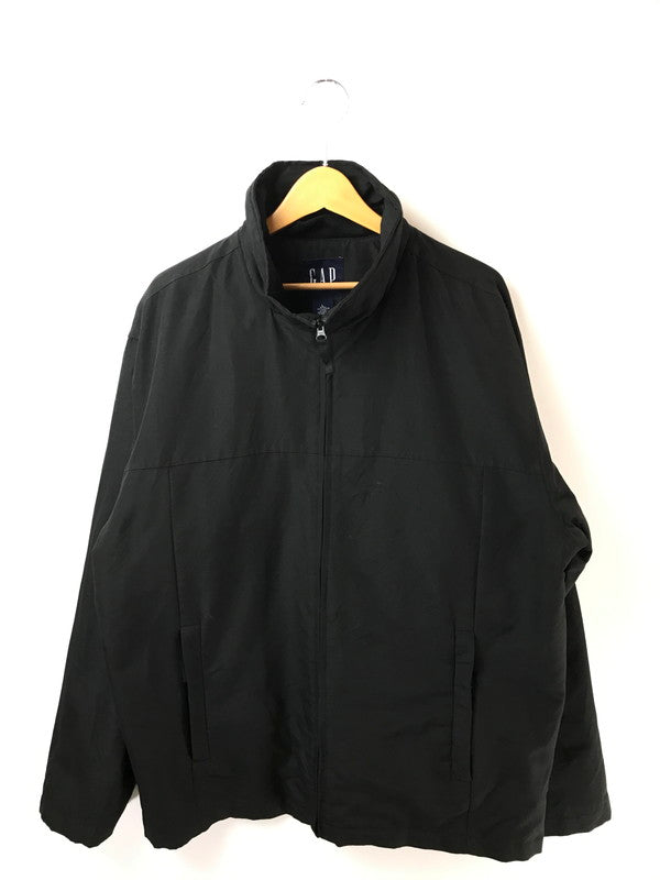 【中古品】【メンズ】 OLD GAP オールド ギャップ 90's NYLON JACKET BLACK 90年代 ナイロン ジャケット ライトアウター 146-260822-rt-14-tagh サイズ：L カラー：ブラック 万代Net店