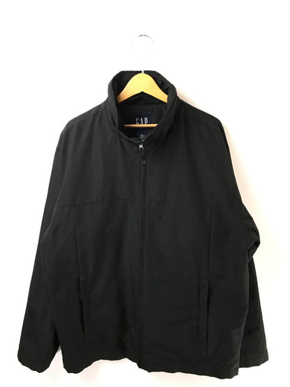 【中古品】【メンズ】 OLD GAP オールド ギャップ 90's NYLON JACKET BLACK 90年代 ナイロン ジャケット ライトアウター 146-260822-rt-14-tagh サイズ：L カラー：ブラック 万代Net店