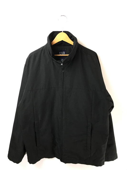 【中古品】【メンズ】 OLD GAP オールド ギャップ 90's NYLON JACKET BLACK 90年代 ナイロン ジャケット ライトアウター 146-260822-rt-14-tagh サイズ：L カラー：ブラック 万代Net店
