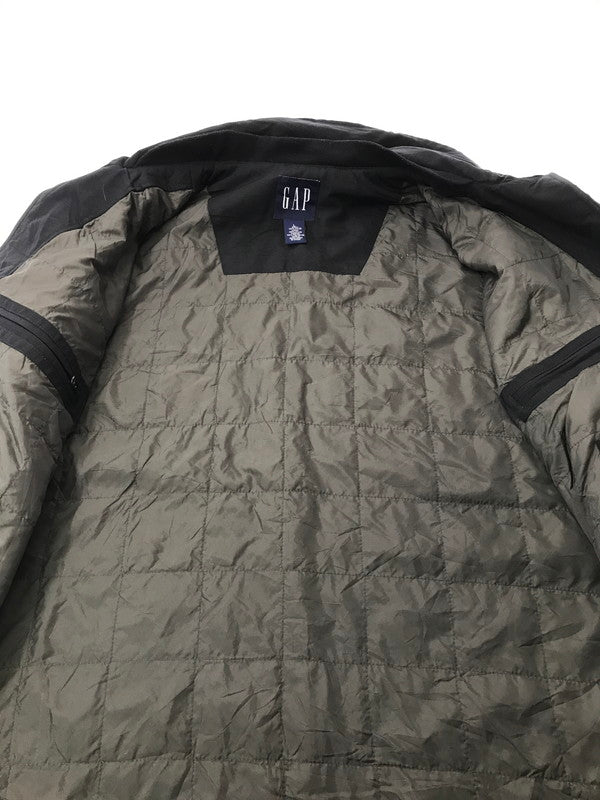【中古品】【メンズ】 OLD GAP オールド ギャップ 90's NYLON JACKET BLACK 90年代 ナイロン ジャケット ライトアウター 146-260822-rt-14-tagh サイズ：L カラー：ブラック 万代Net店