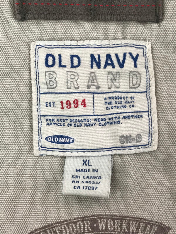 【中古品】【メンズ】 OLD NAVY オールドネイビー 00's DUCK HUNTING JACKET GRAY 2000年代 ダック ハンティング ジャケット アウター 146-260917-rt-40-tagh サイズ：XL カラー：グレー 万代Net店