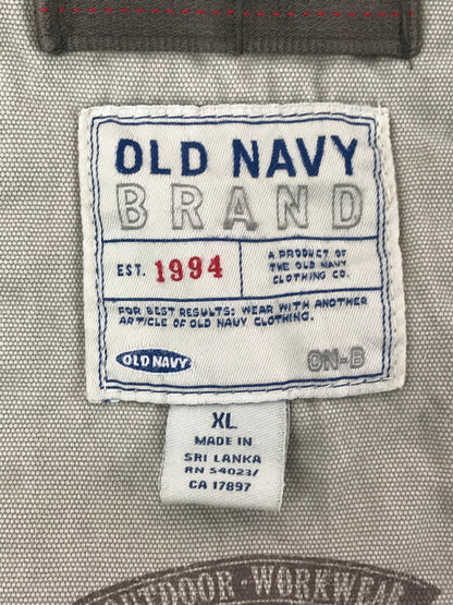 【中古品】【メンズ】 OLD NAVY オールドネイビー 00's DUCK HUNTING JACKET GRAY 2000年代 ダック ハンティング ジャケット アウター 146-260917-rt-40-tagh サイズ：XL カラー：グレー 万代Net店