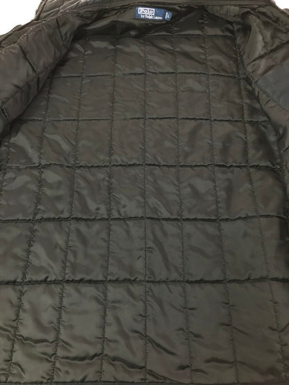 【中古品】【メンズ】 POLO RALPH LAUREN ポロ・ラルフローレン 90's QUILTING JACKET 90年代 キルティング ジャケット アウター 146-260416-rt-08-tag サイズ：L カラー：ブラック 万代Net店