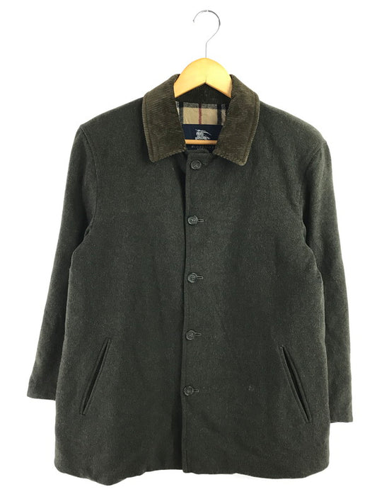 【中古品】【メンズ】 BURBERRY LONDON バーバリー ロンドン WOOL JACKET ウールジャケット 141-260416-rt-06-tag サイズ：不明 下記参照 カラー：カーキ 万代Net店