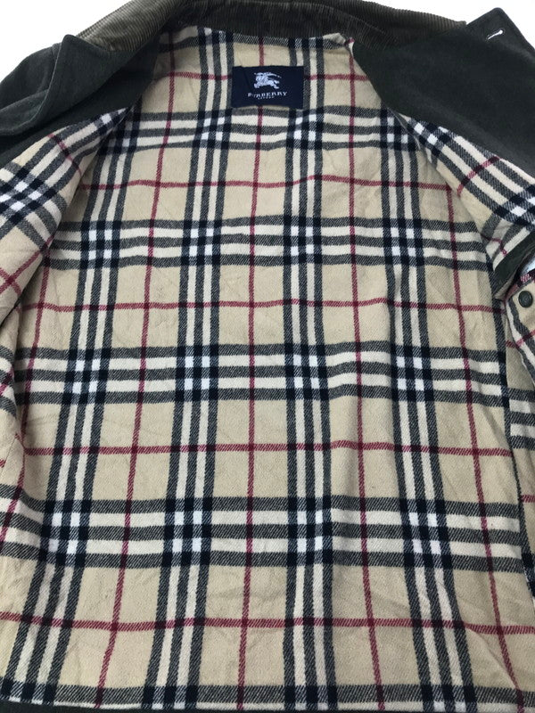 【中古品】【メンズ】 BURBERRY LONDON バーバリー ロンドン WOOL JACKET ウールジャケット 141-260416-rt-06-tag サイズ：不明 下記参照 カラー：カーキ 万代Net店