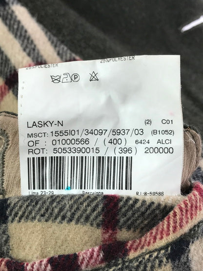 【中古品】【メンズ】 BURBERRY LONDON バーバリー ロンドン WOOL JACKET ウールジャケット 141-260416-rt-06-tag サイズ：不明 下記参照 カラー：カーキ 万代Net店