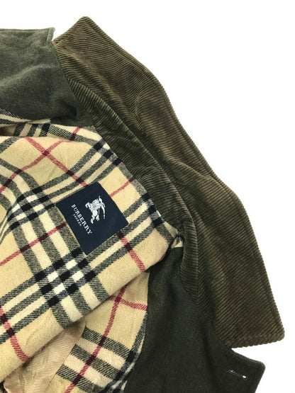 【中古品】【メンズ】 BURBERRY LONDON バーバリー ロンドン WOOL JACKET ウールジャケット 141-260416-rt-06-tag サイズ：不明 下記参照 カラー：カーキ 万代Net店
