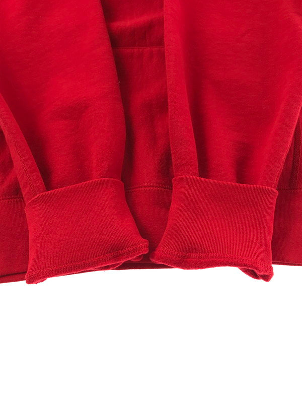 【中古品】【メンズ】 Supreme シュプリーム 19AW BANDANA BOX LOGO HOODED SWEATSHIRT バンダナ ボックスロゴ フーデッド スウェットシャツ パーカー 149-260420-na-17-tagh サイズ：M カラー：レッド 万代Net店