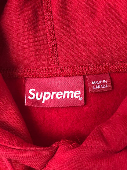 【中古品】【メンズ】 Supreme シュプリーム 19AW BANDANA BOX LOGO HOODED SWEATSHIRT バンダナ ボックスロゴ フーデッド スウェットシャツ パーカー 149-260420-na-17-tagh サイズ：M カラー：レッド 万代Net店