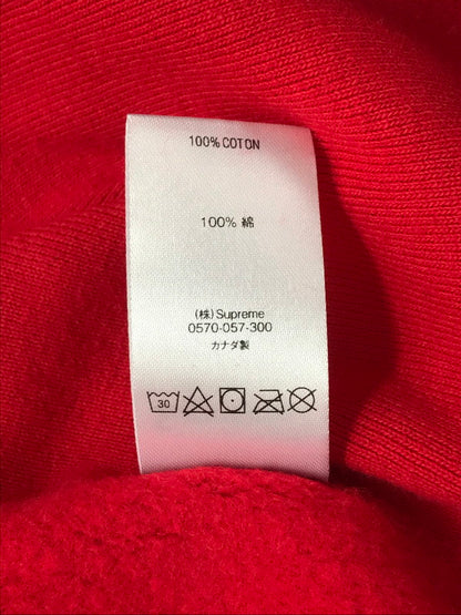 【中古品】【メンズ】 Supreme シュプリーム 19AW BANDANA BOX LOGO HOODED SWEATSHIRT バンダナ ボックスロゴ フーデッド スウェットシャツ パーカー 149-260420-na-17-tagh サイズ：M カラー：レッド 万代Net店