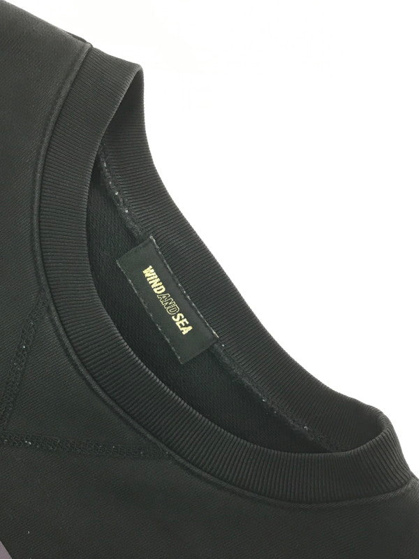 【中古品】【メンズ】 WIND AND SEA ウィンダンシー SWEAT WDS-SEA-02-01 スウェット トレーナー トップス 142-260416-rt-01-tag サイズ：XL カラー：ブラック 万代Net店