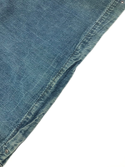 【現状渡し品】【メンズ】 U.S.NAVY アメリカ海軍 40's SHAWL COLLAR DENIM COVERALL ショール カラーデニム カバーオール ライトアウター 146-260416-rt-03-tag サイズ：不明 下記参照 カラー：インディゴ 万代Net店