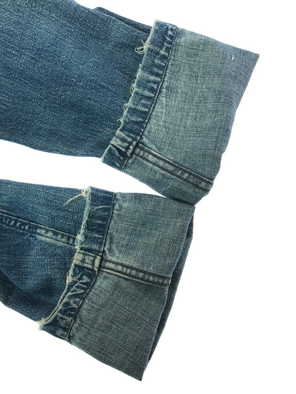 【現状渡し品】【メンズ】 U.S.NAVY アメリカ海軍 40's SHAWL COLLAR DENIM COVERALL ショール カラーデニム カバーオール ライトアウター 146-260416-rt-03-tag サイズ：不明 下記参照 カラー：インディゴ 万代Net店