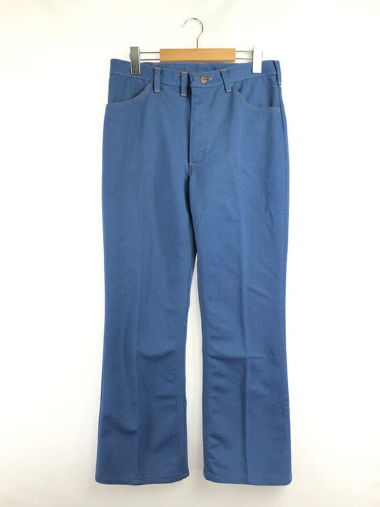 【現状渡し品】【メンズ】 WRANGLER ラングラー 70'S BOOTCUT PANTS 42TALON 1Ｗ322BB 70年代 ブーツカットパンツ ボトムス 157-260920-na-16-tagh サイズ：32×31 カラー：ブルー 万代Net店
