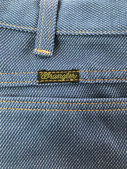【現状渡し品】【メンズ】 WRANGLER ラングラー 70'S BOOTCUT PANTS 42TALON 1Ｗ322BB 70年代 ブーツカットパンツ ボトムス 157-260920-na-16-tagh サイズ：32×31 カラー：ブルー 万代Net店