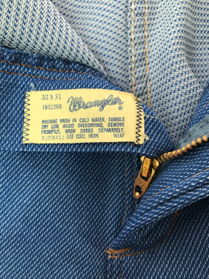 【現状渡し品】【メンズ】 WRANGLER ラングラー 70'S BOOTCUT PANTS 42TALON 1Ｗ322BB 70年代 ブーツカットパンツ ボトムス 157-260920-na-16-tagh サイズ：32×31 カラー：ブルー 万代Net店