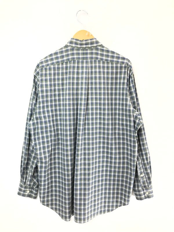 【中古品】【メンズ】 RALPH LAUREN ラルフローレン BLAKE B.D.SHIRT ボタンダウン シャツ 長袖シャツ トップス 146-260508-ty-06-tag サイズ：L カラー：ブルー 万代Net店