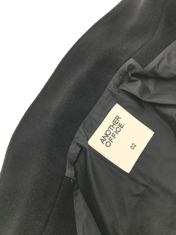 【中古品】【メンズ】 ANOTHER OFFICE アナザー オフィス AOEFJK004 VOLUME BLOUSON ボリューム ブルゾン アウター 141-260803-ty-01-tagh サイズ：2 カラー：ブラック 万代Net店