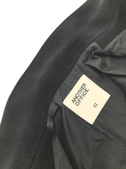 【中古品】【メンズ】 ANOTHER OFFICE アナザー オフィス AOEFJK004 VOLUME BLOUSON ボリューム ブルゾン アウター 141-260803-ty-01-tagh サイズ：2 カラー：ブラック 万代Net店