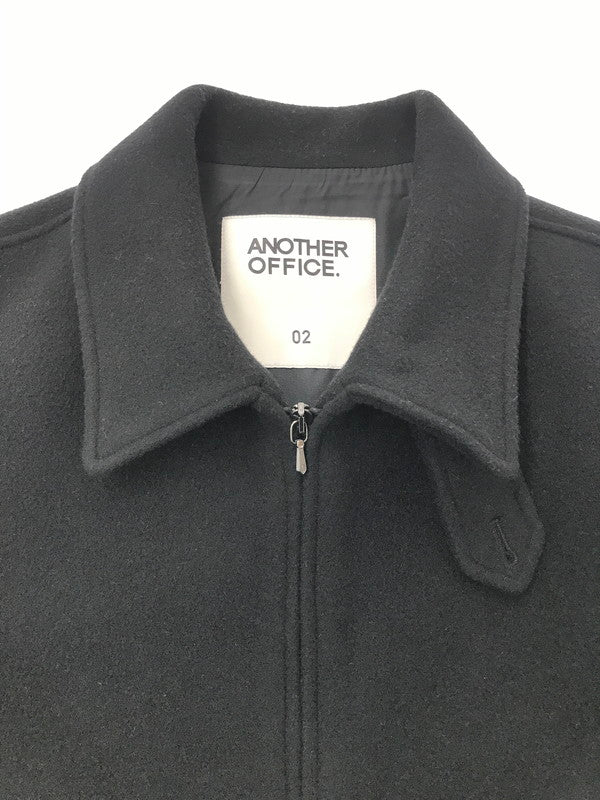【中古品】【メンズ】 ANOTHER OFFICE アナザー オフィス AOEFJK004 VOLUME BLOUSON ボリューム ブルゾン アウター 141-260803-ty-01-tagh サイズ：2 カラー：ブラック 万代Net店