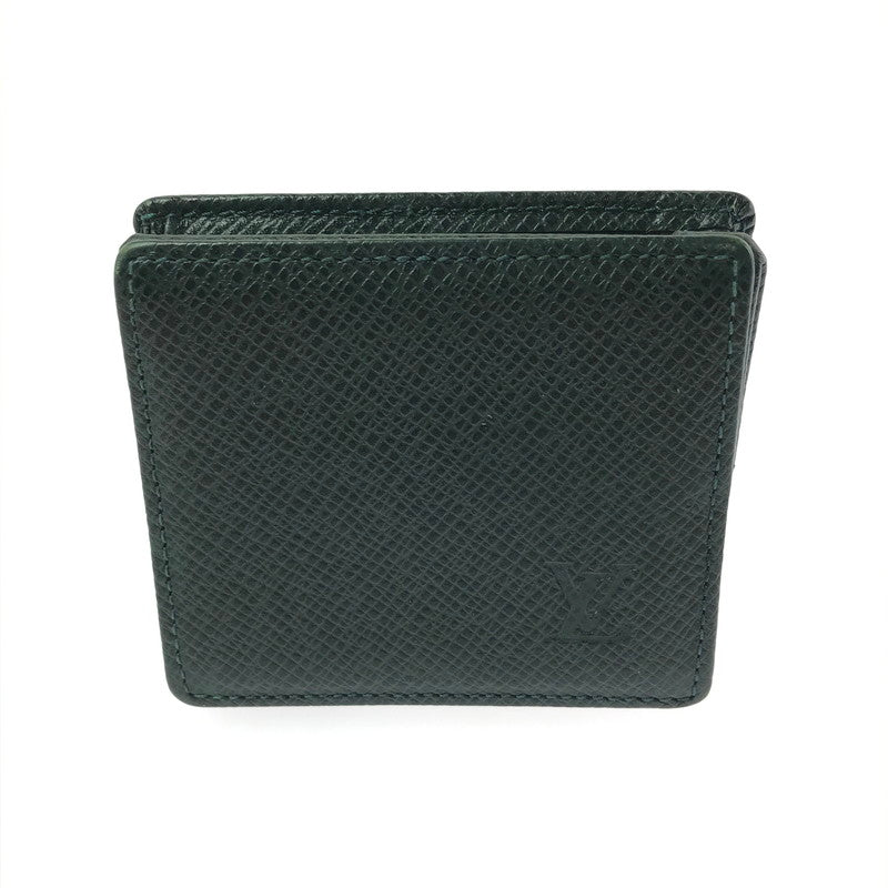 【中古品】【メンズ】 LOUIS VUITTON ルイ・ヴィトン タイガ ポルトモネ ボワット コインケース MI0998 M30384 財布 179-260418-na-06-tagh カラー：グリーン 万代Net店