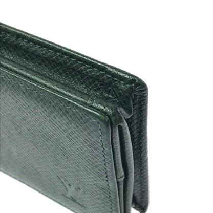 【中古品】【メンズ】 LOUIS VUITTON ルイ・ヴィトン タイガ ポルトモネ ボワット コインケース MI0998 M30384 財布 179-260418-na-06-tagh カラー：グリーン 万代Net店