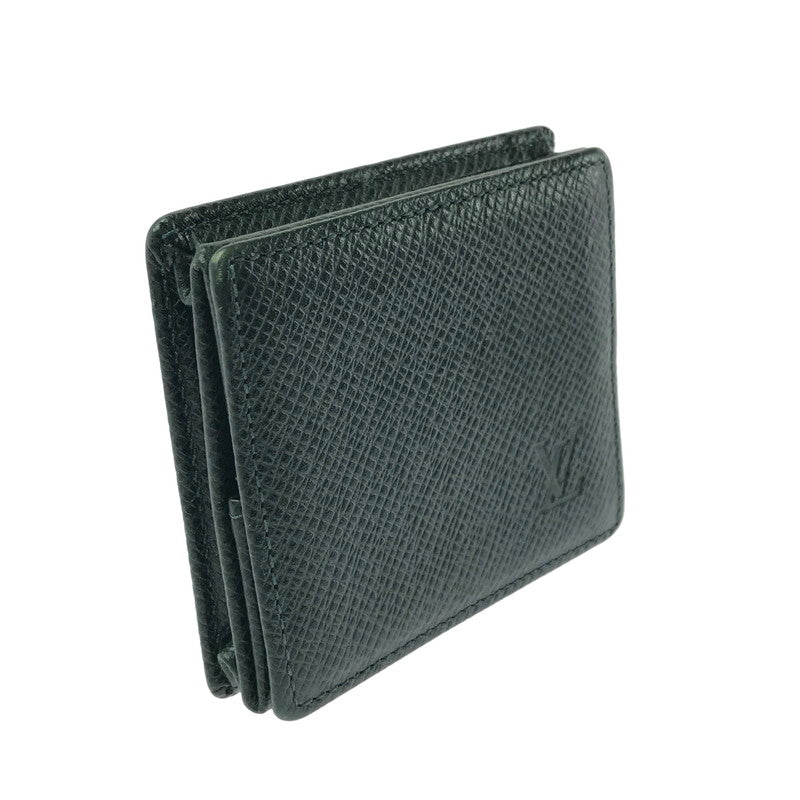 【中古品】【メンズ】 LOUIS VUITTON ルイ・ヴィトン タイガ ポルトモネ ボワット コインケース MI0998 M30384 財布 179-260418-na-06-tagh カラー：グリーン 万代Net店