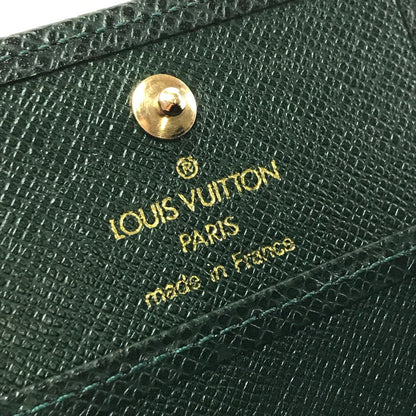 【中古品】【メンズ】 LOUIS VUITTON ルイ・ヴィトン タイガ ポルトモネ ボワット コインケース MI0998 M30384 財布 179-260418-na-06-tagh カラー：グリーン 万代Net店
