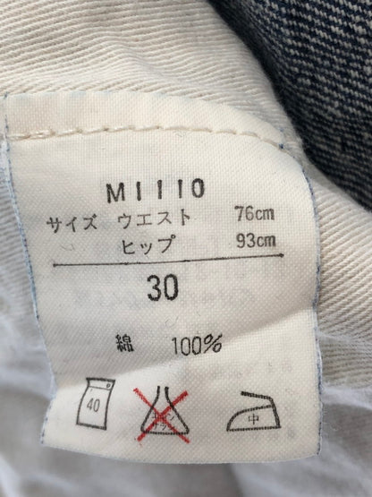 【中古品】【メンズ】 WRANGLER ラングラー 90'S 60'S復刻 DENIM PANTS M1110 90年代 デニムパンツ ボトムス 157-260422-na-10-tagh サイズ：30 カラー：インディゴ 万代Net店