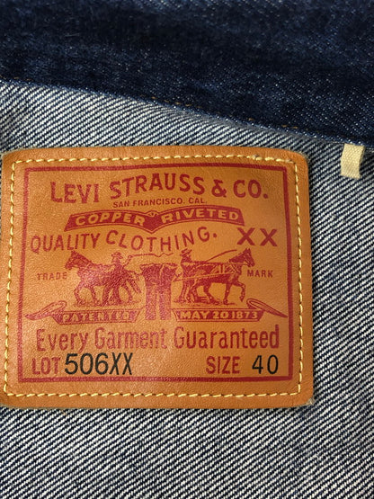 【中古品】【メンズ】 Levi's リーバイス DENIM JACKET 506XX 復刻 デニムパンツ ジーンズ ボトムス 146-260410-rt-19-tag サイズ：40 カラー：インディゴ 万代Net店
