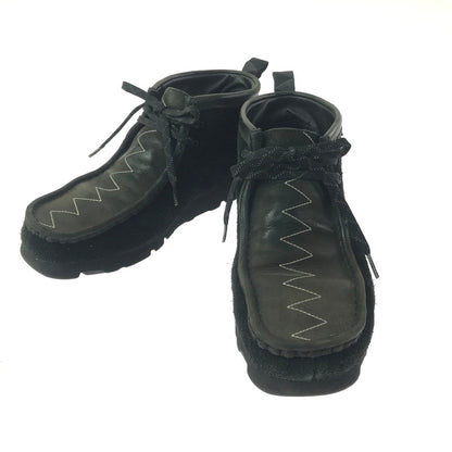 【中古品】【メンズ】 Clarks クラークス × NEIGHBORHOOD ネイバーフッド WALLABEE GORE-TEX 221CLCLN-FW01 ワラビー ゴアッテックス 靴 164-260418-rt-04-tagh カラー：ブラック 万代Net店