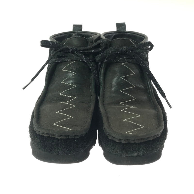 【中古品】【メンズ】 Clarks クラークス × NEIGHBORHOOD ネイバーフッド WALLABEE GORE-TEX 221CLCLN-FW01 ワラビー ゴアッテックス 靴 164-260418-rt-04-tagh カラー：ブラック 万代Net店